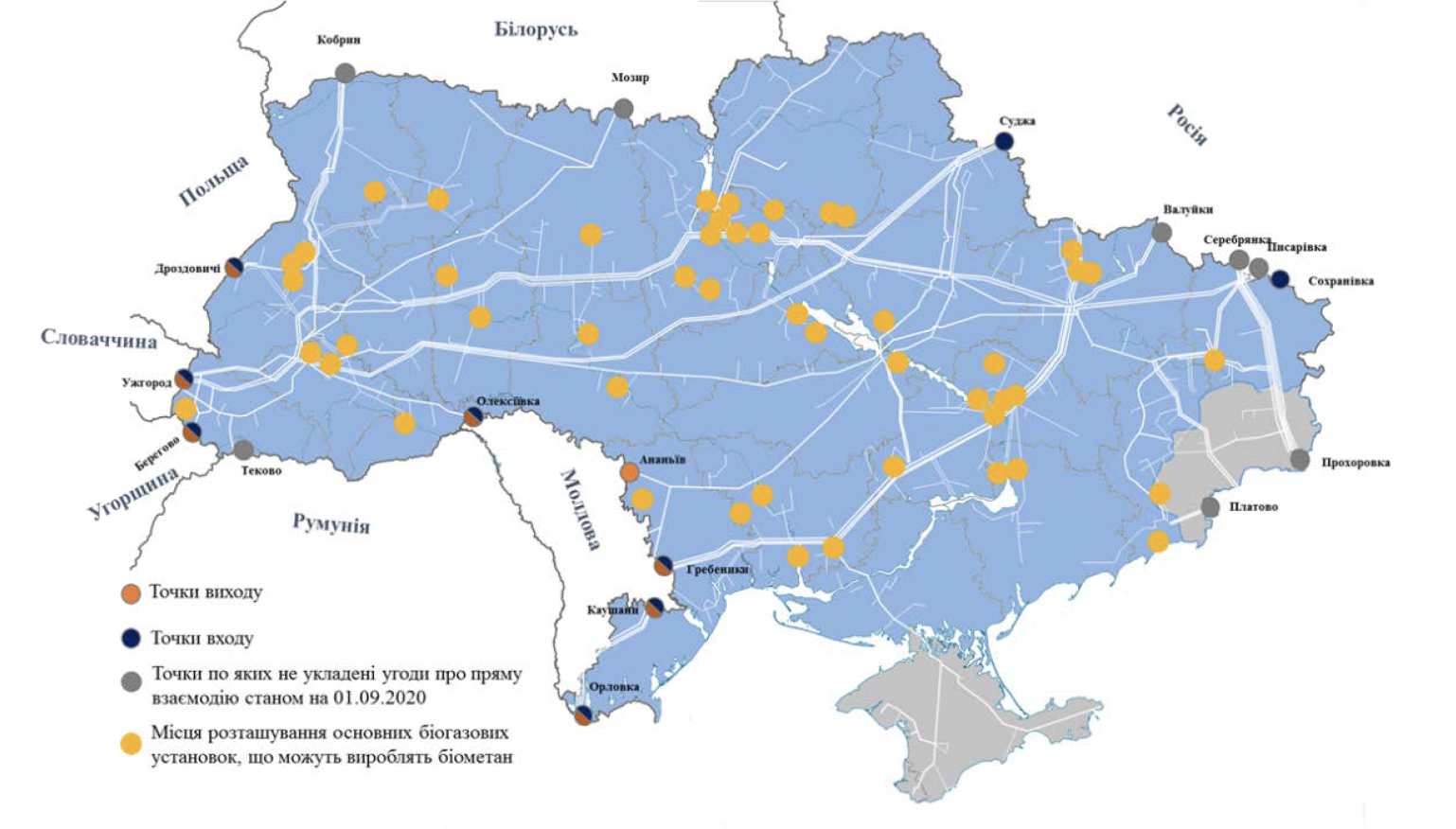 Оцінка потенціалу біометану в Україні