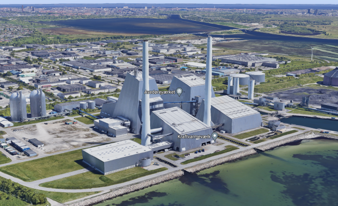The Ørsted Avedøre power station