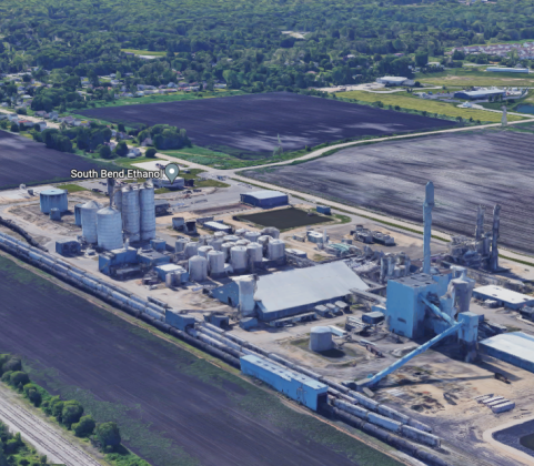 The South Bend Ethanol plant