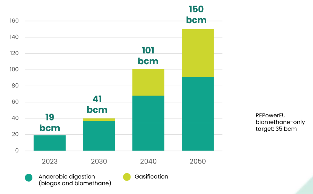 Potential of biogas andbiomethane production in Europe